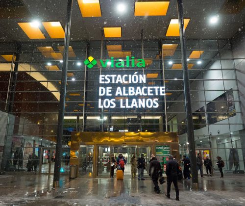 HIGH SPEED TRAIN STATION AND MALL. Albacete (Spain)